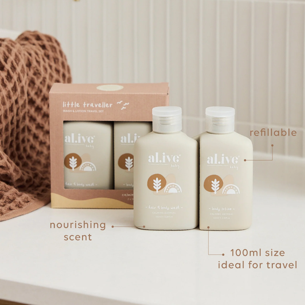 Little Traveller Calming Oatmeal Pack