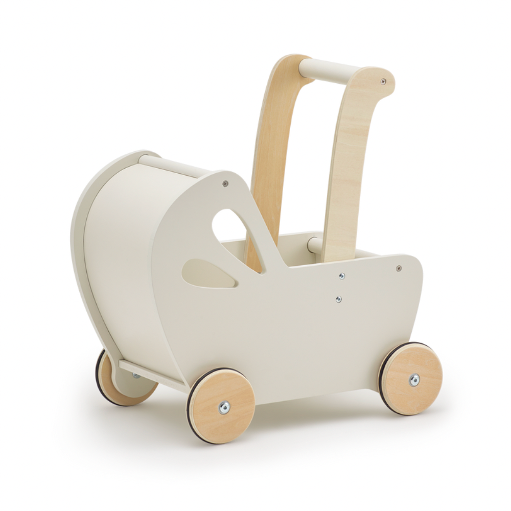 Essentials Dolls Pram, Off White