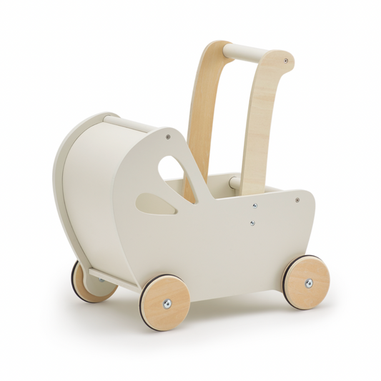 Essentials Dolls Pram, Off White