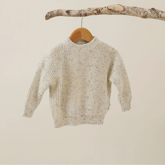 Natural Fleck Knit Jumper