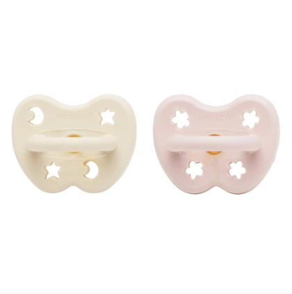 0-3m Orthodontic Powder Pink & Milky White- 2 pack