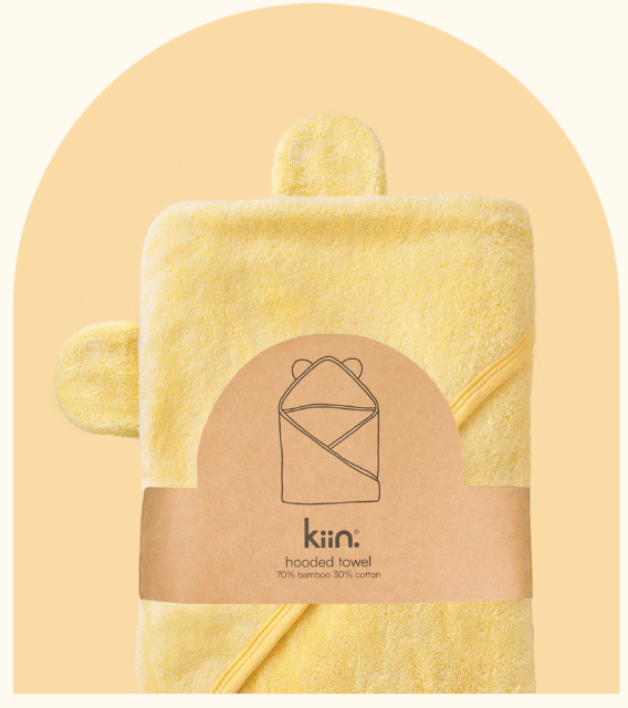 Hooded Towel, Buttercup