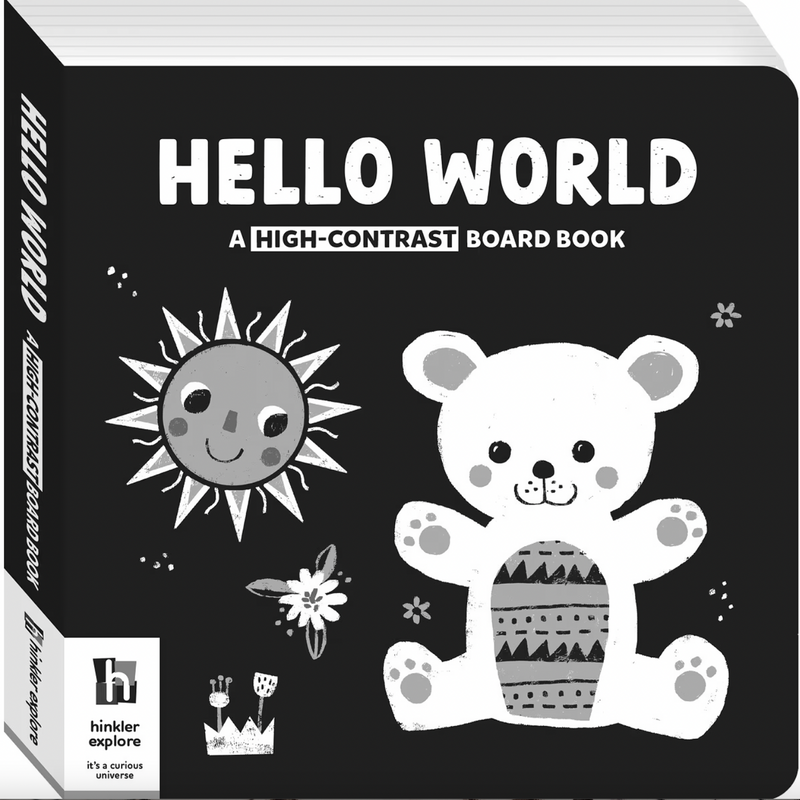 Hello World: A High-Contrast Board Book