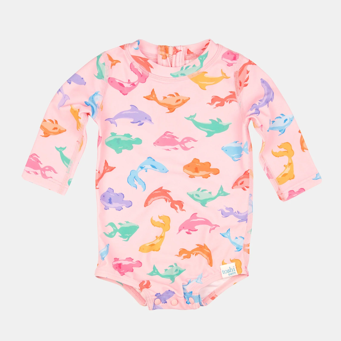 Swim Onesie, Dishy Fishy