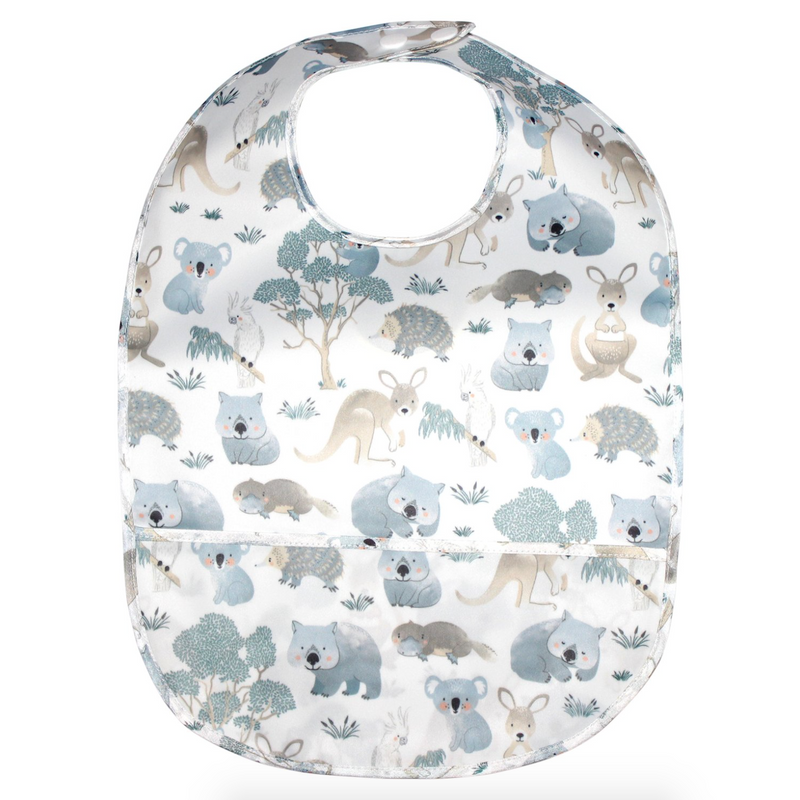 Australiana Wipeable Feeding Bib