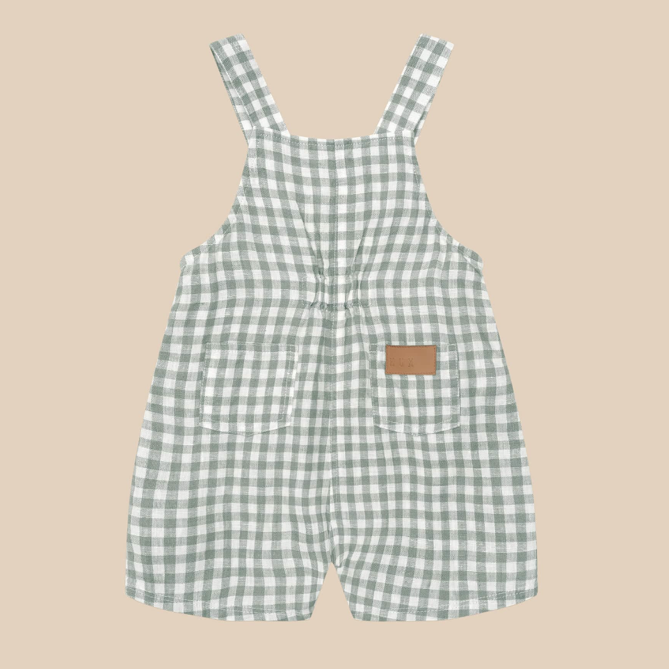 Huxbear Check Short Overall