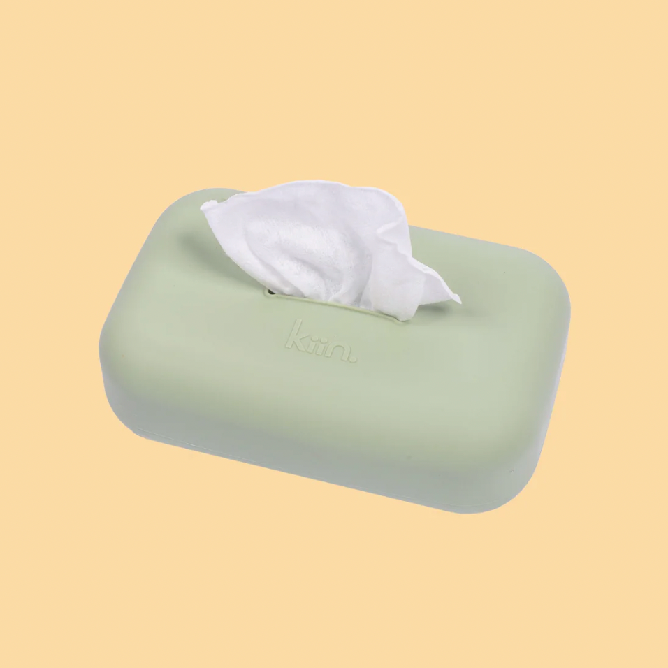 Silicone Wipes Cover, Sage