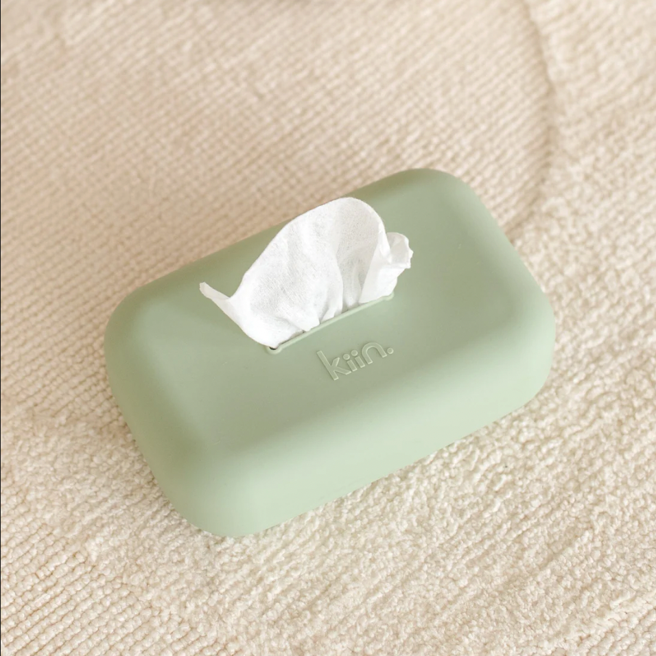 Silicone Wipes Cover, Sage