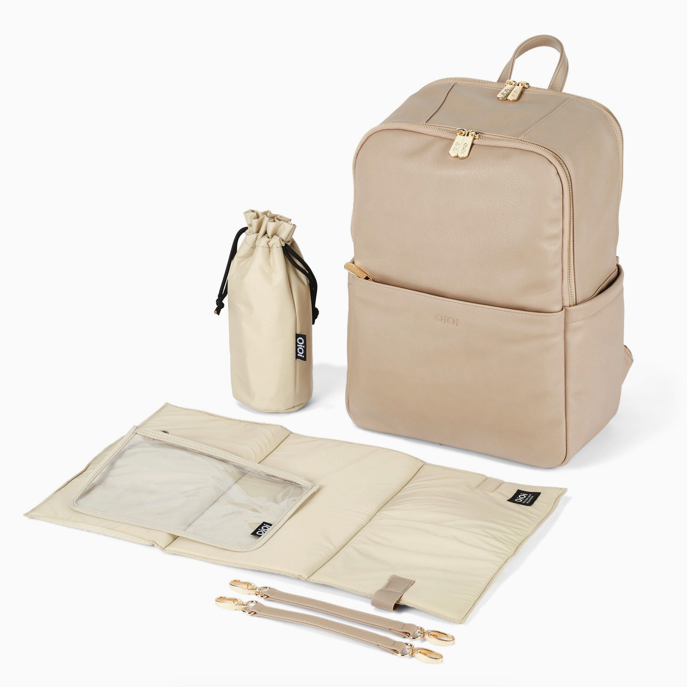 Multitasker Nappy Backpack, Oat