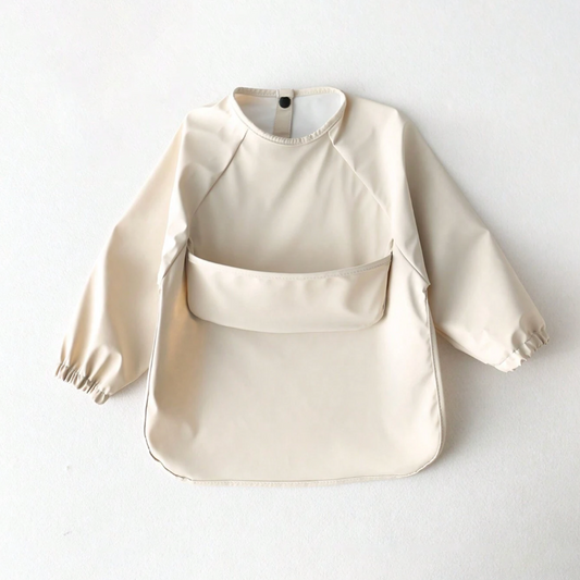 Smock Bib, Ivory