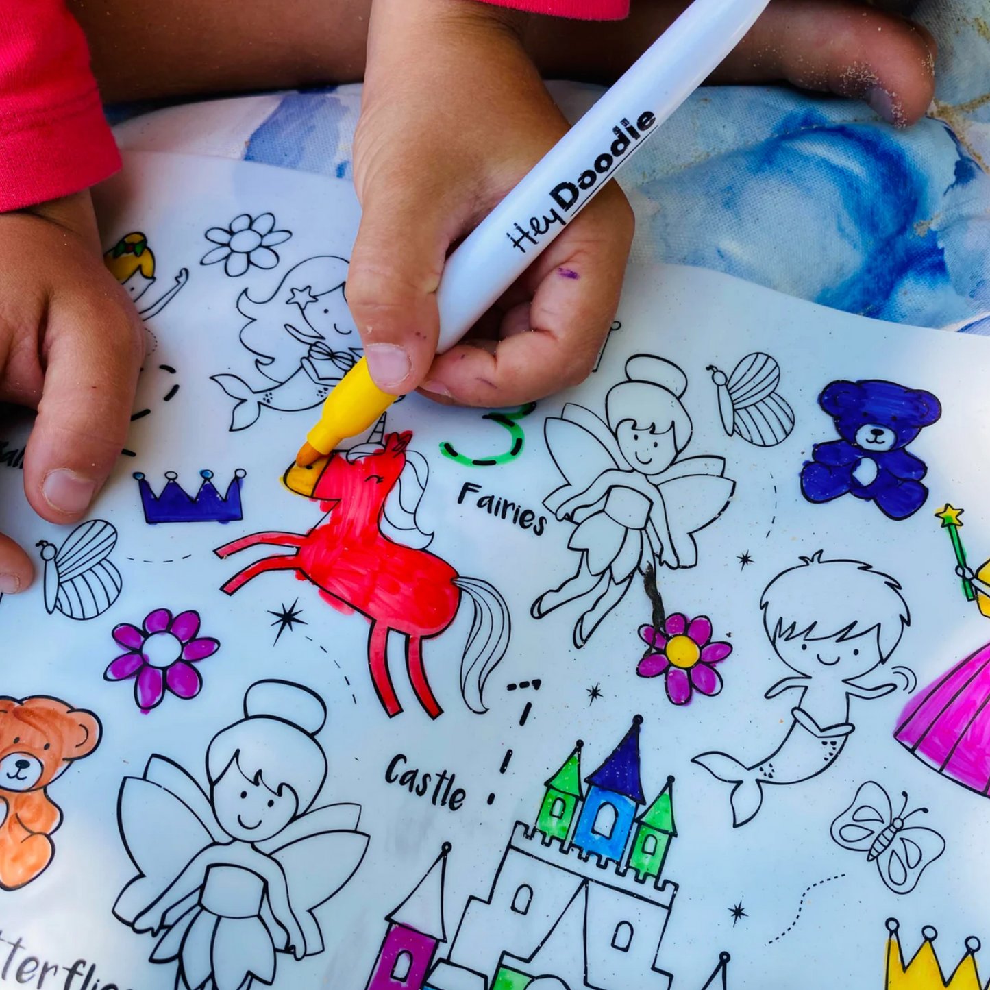 Sugar & Spice Colouring Mat