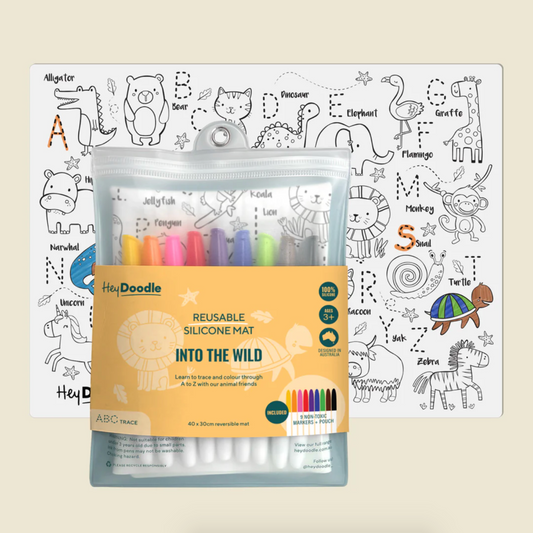 Into The Wild Colouring Mat