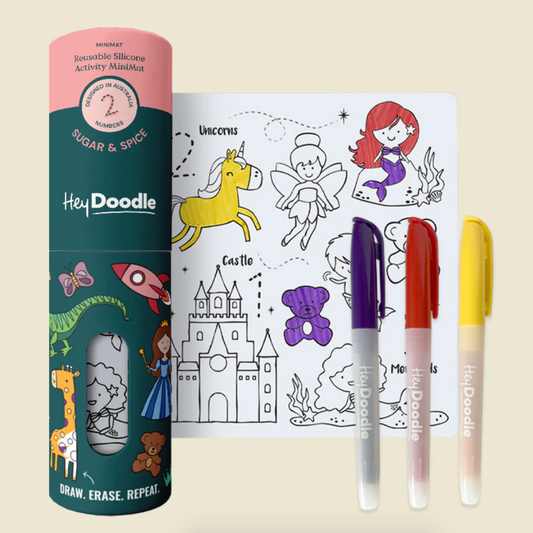 Sugar & Spice Mini Colouring Mat