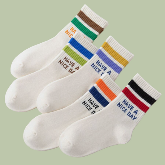 Have a Nice Day Socks
