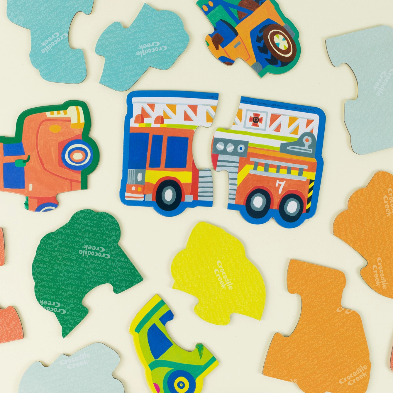 Let’s Begin Puzzle, Vehicles