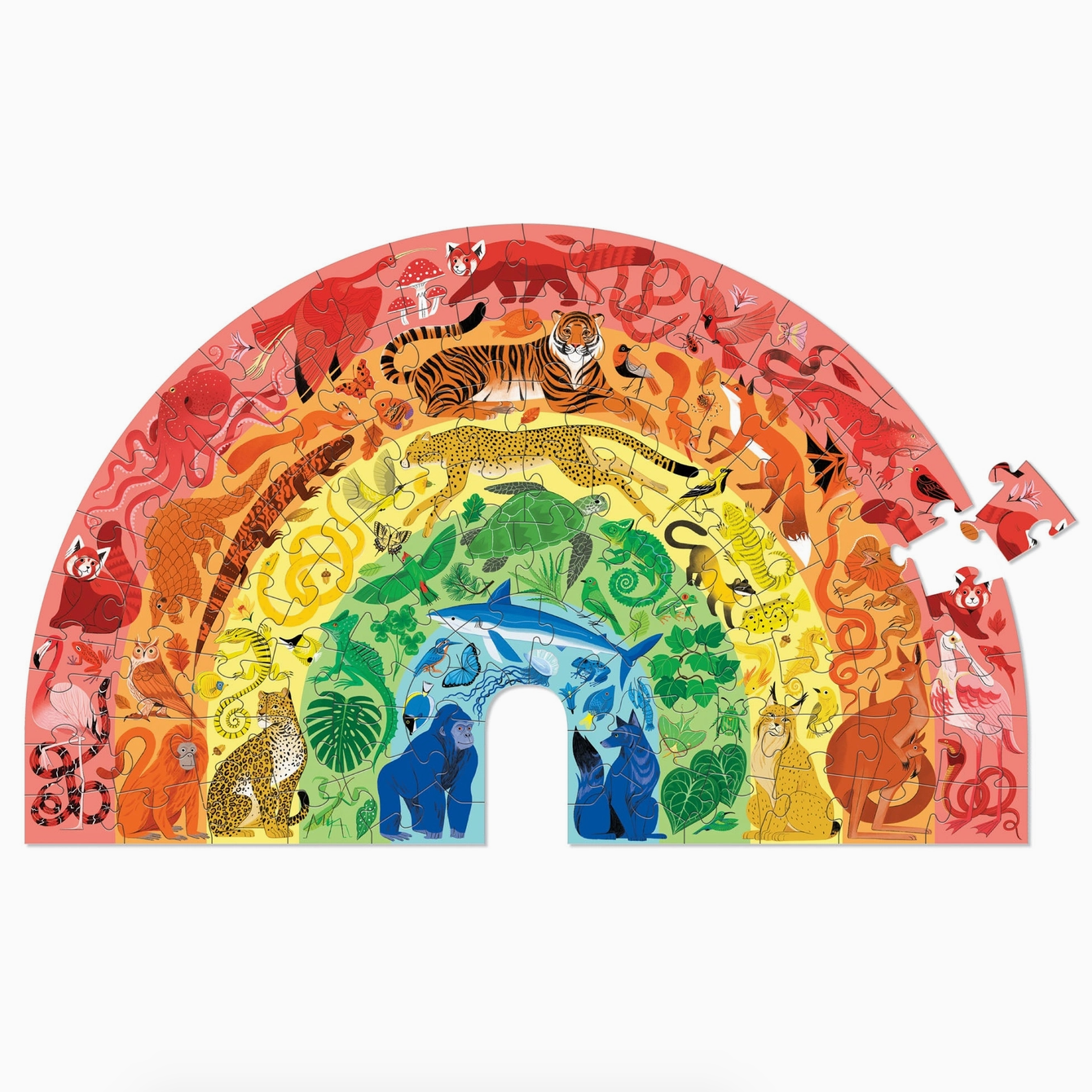 Rainbow Puzzle, Animals