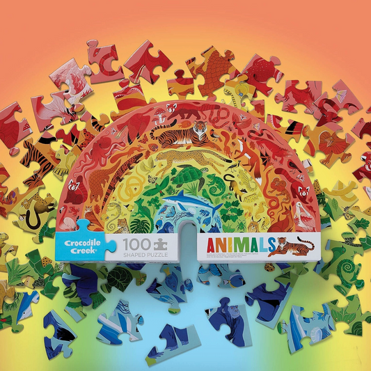 Rainbow Puzzle, Animals