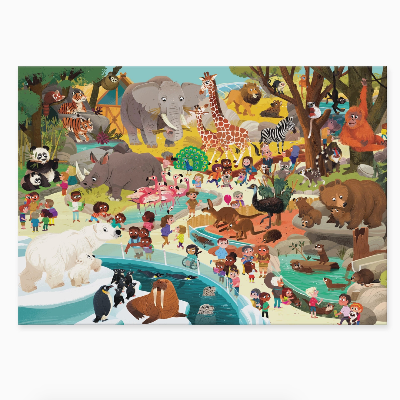 Day at The Zoo Puzzle