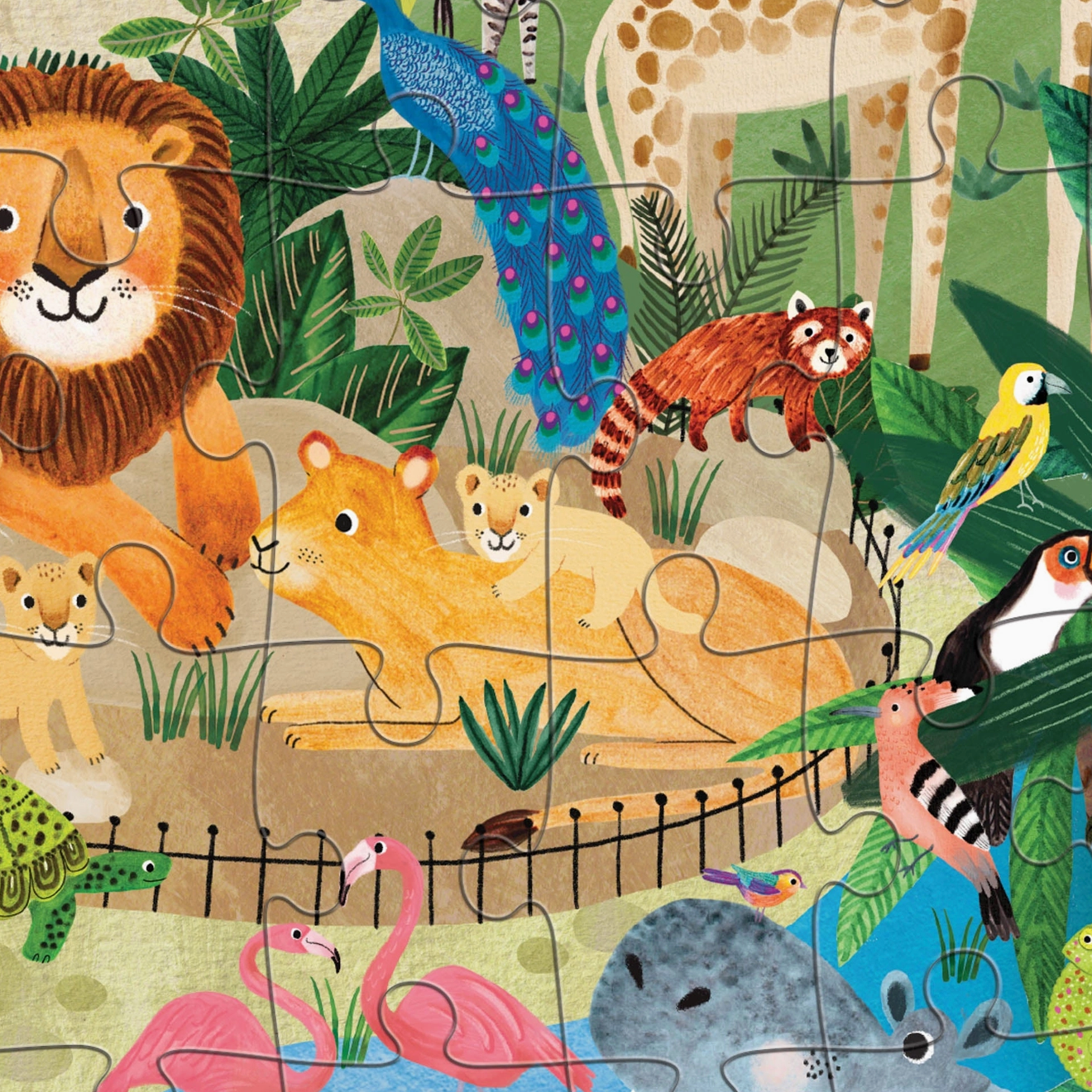 Flat House Puzzle, Zoo