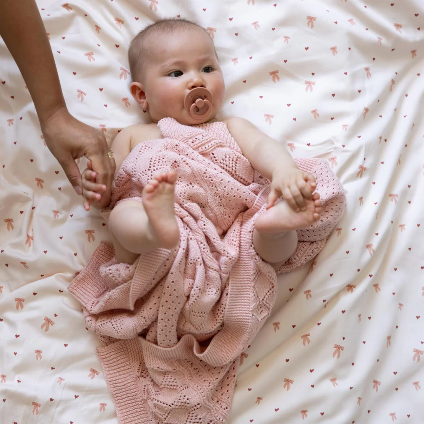 Pointelle Blanket