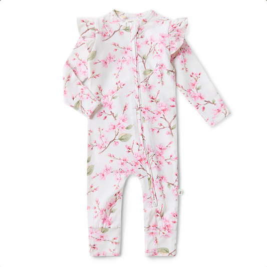 Cherry Blossom Organic Snugglesuit