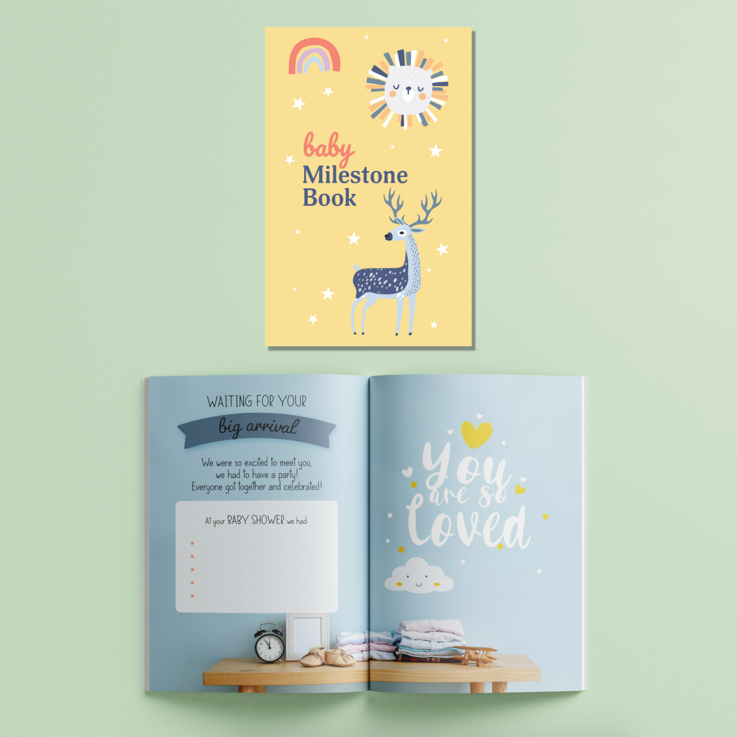 Baby Milestone Cards