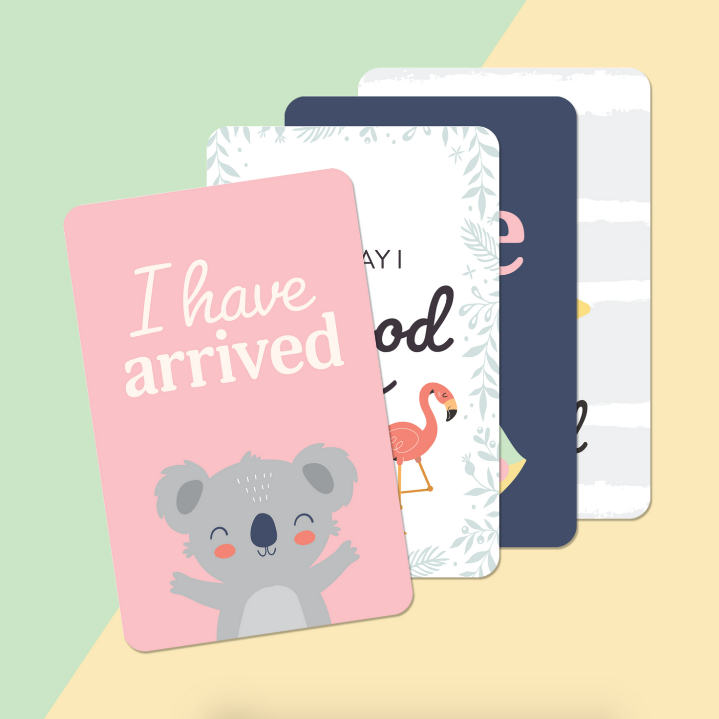 Baby Milestone Cards