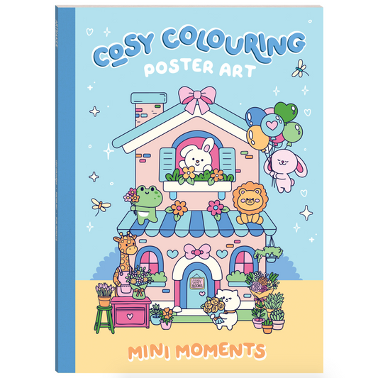 Cosy Colouring Poster Art