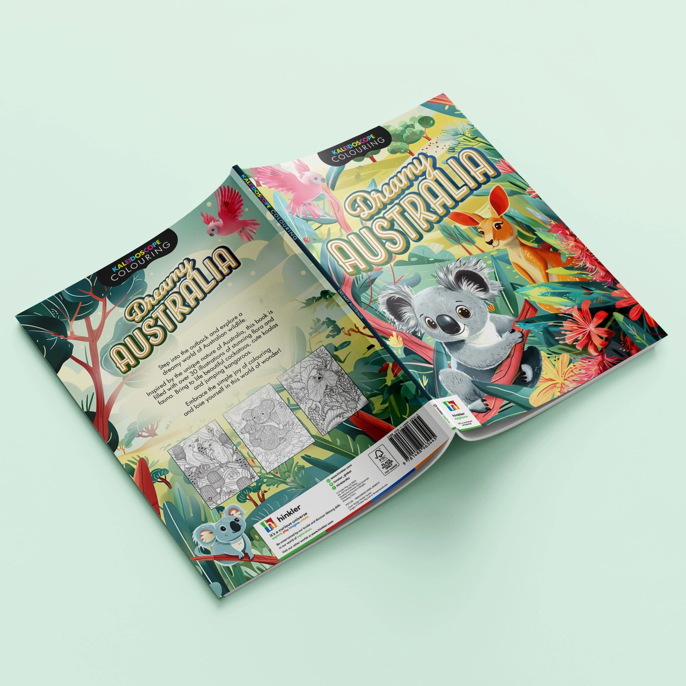 Colouring Dreamy Australia