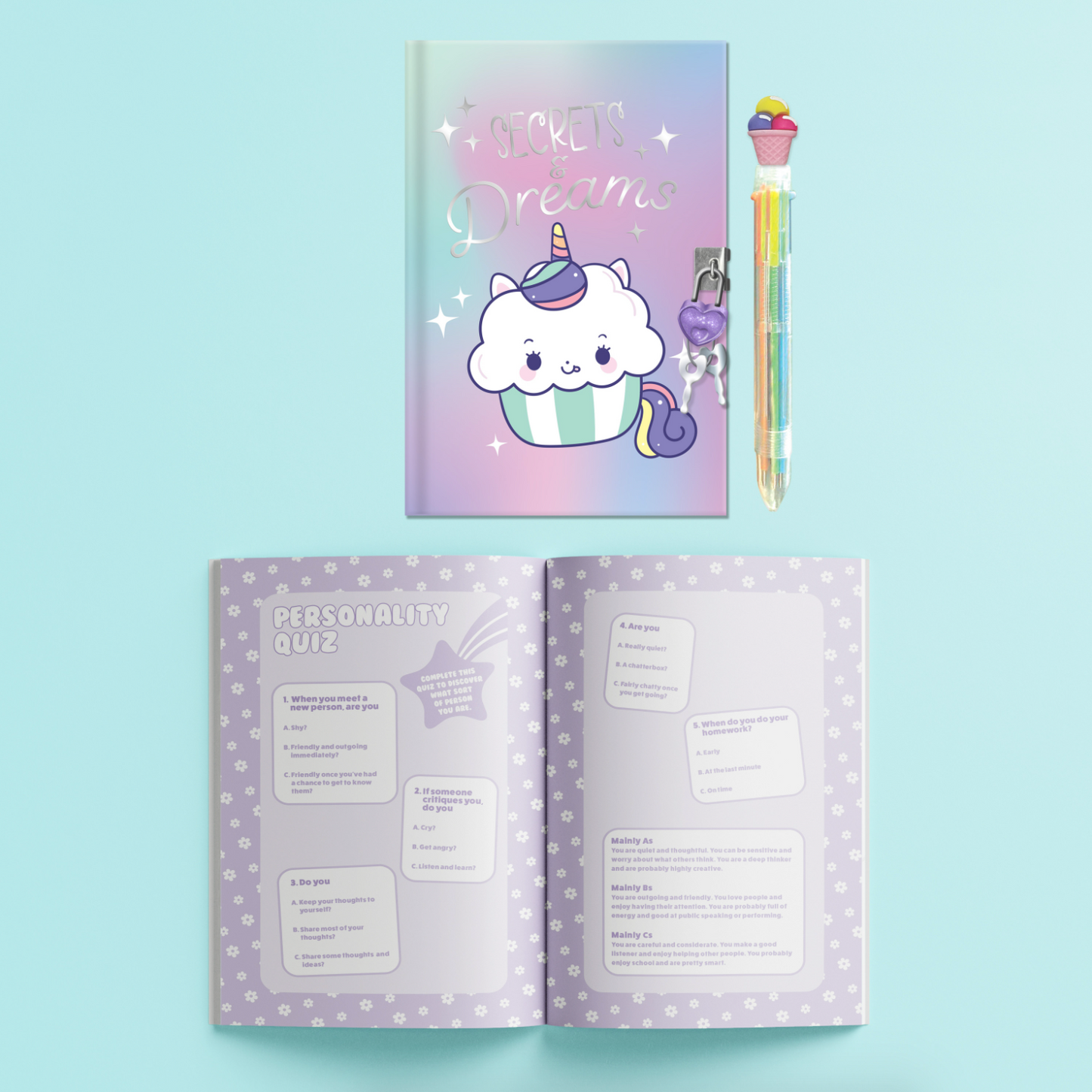 Secret Scented Journal Kit