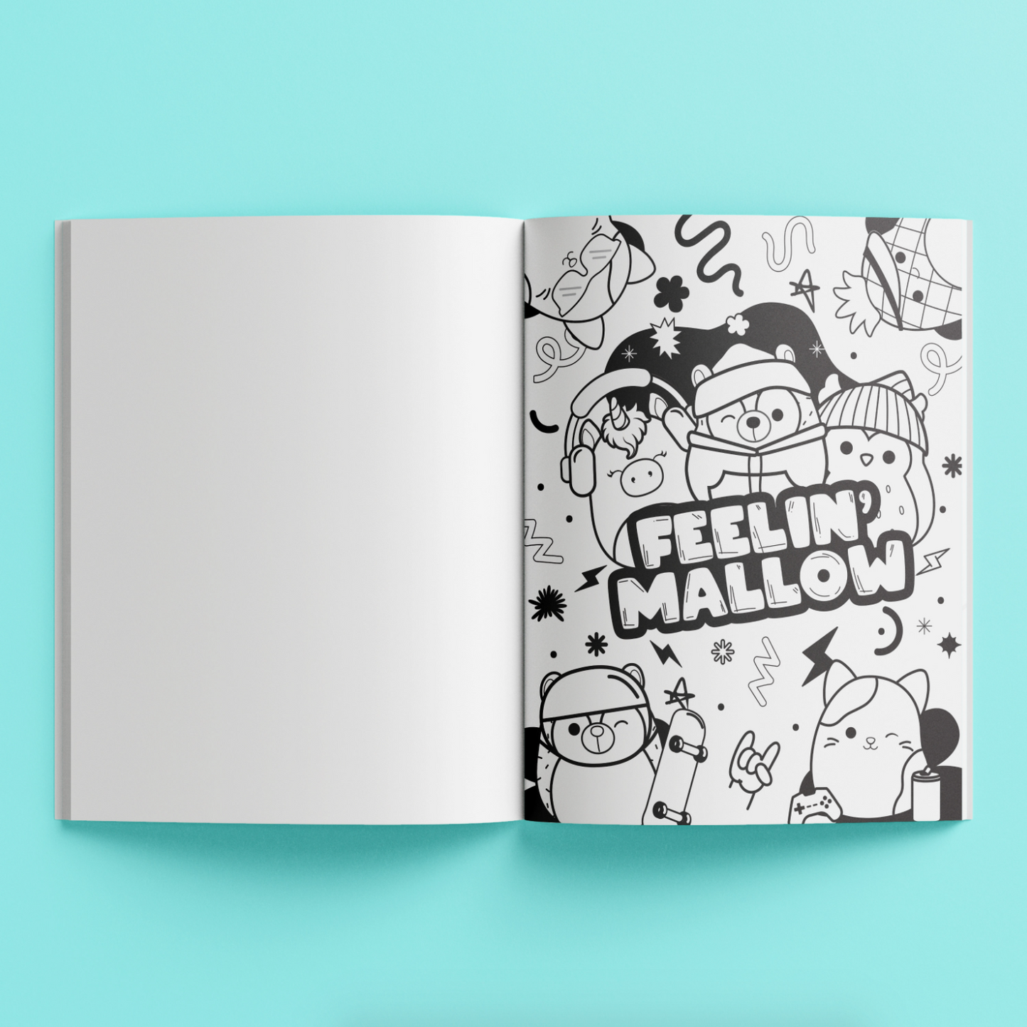 Squishmallows Creative Colouring Kit