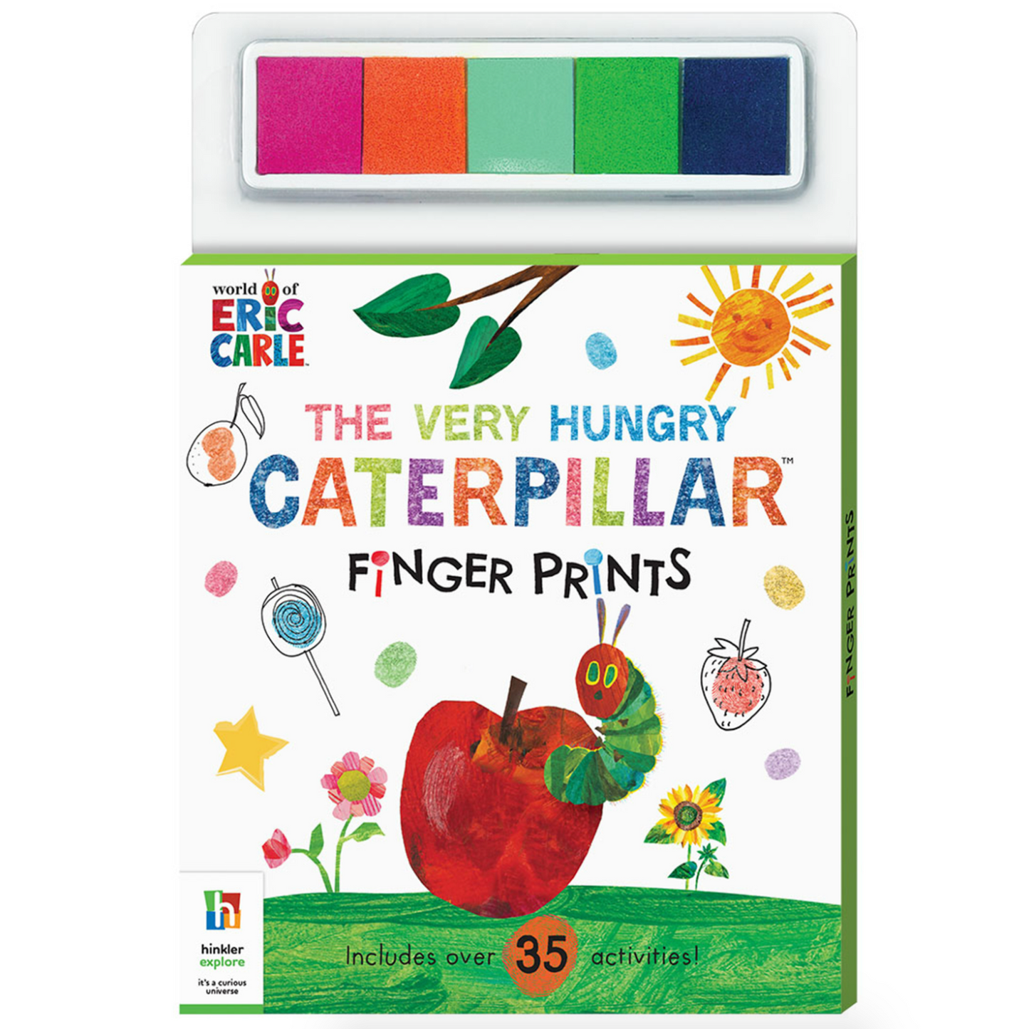 The Very Hungry Caterpillar Finger Prints