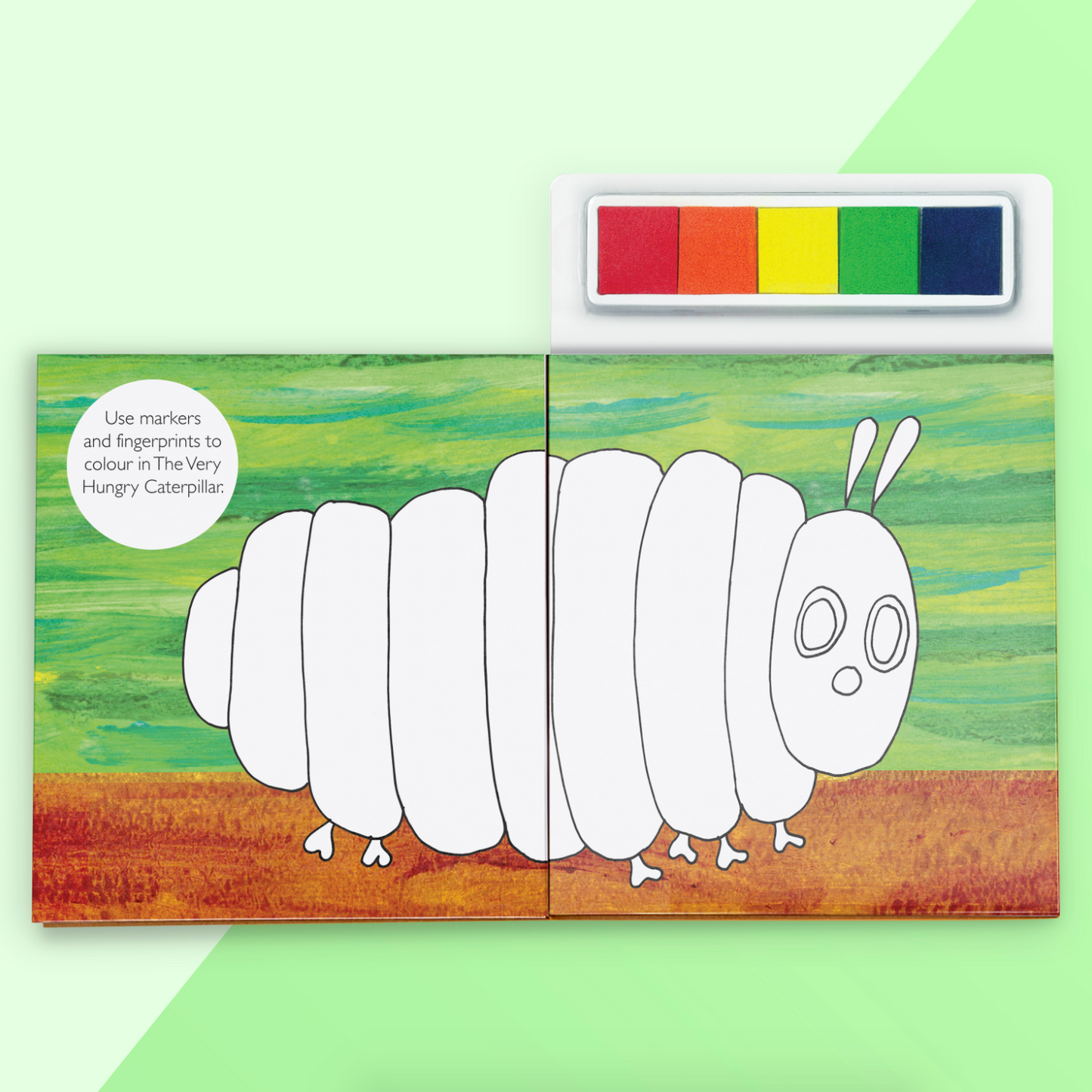 The Very Hungry Caterpillar Finger Prints