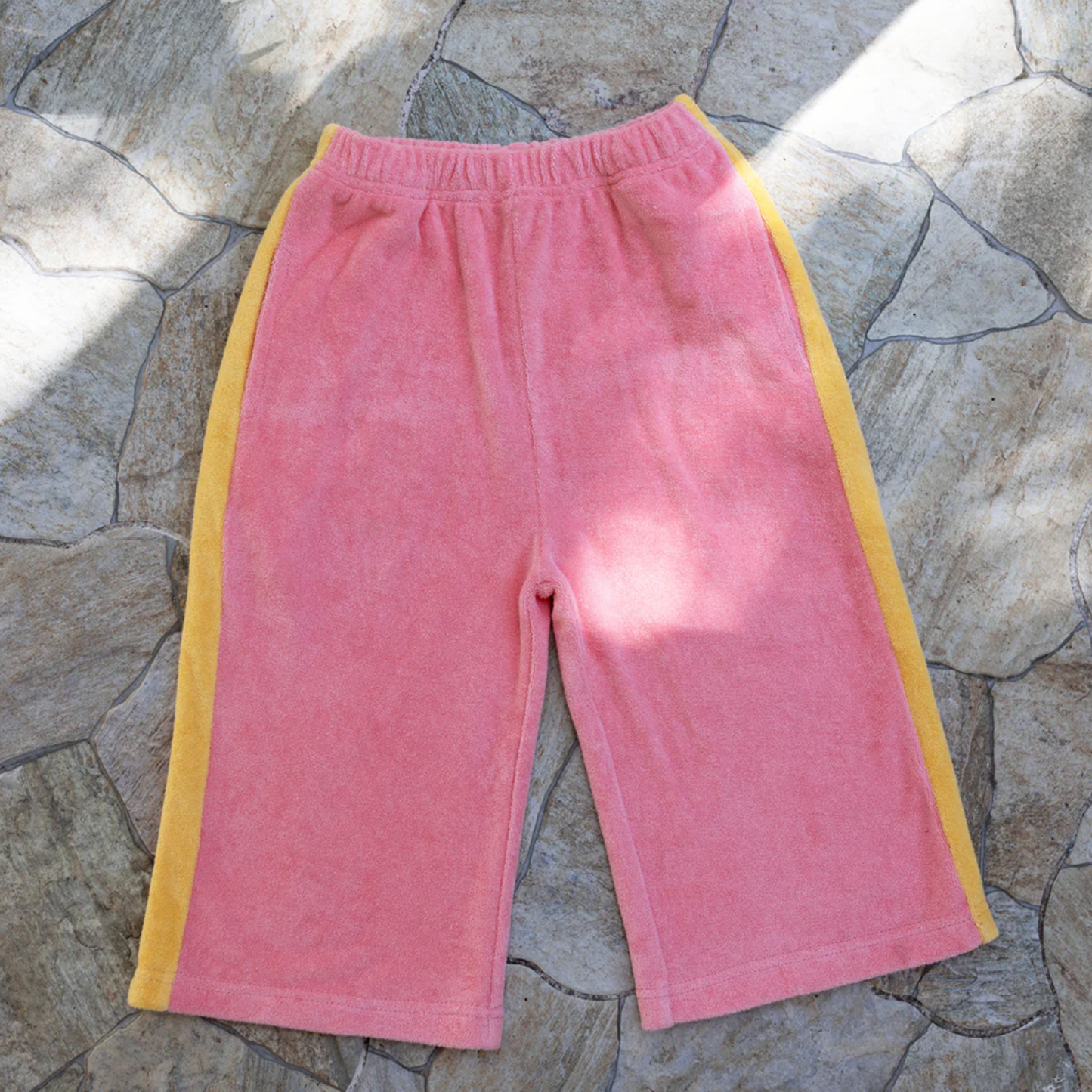 Ciao Tutti Wide Leg Pants Pink Icing & Golden Cream