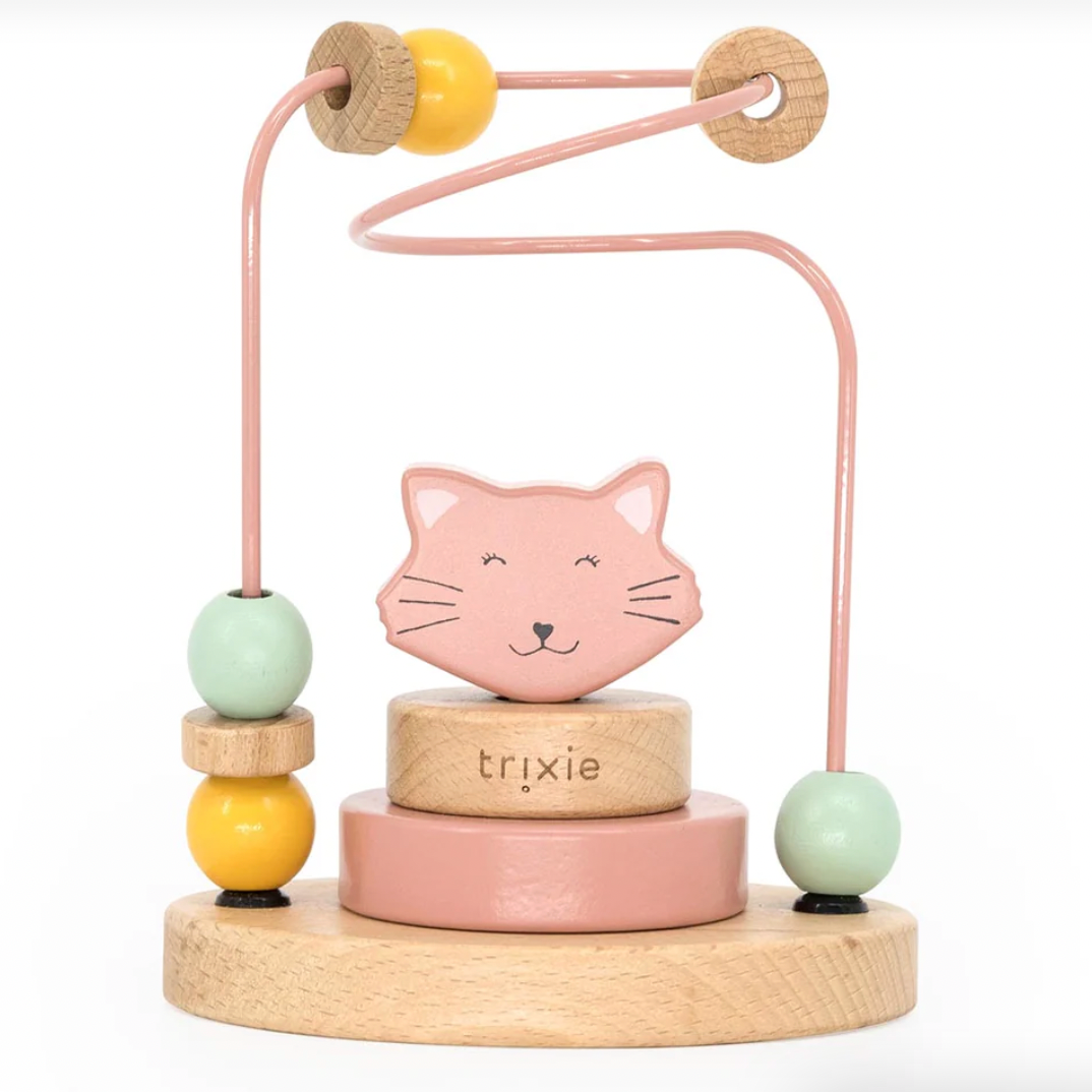 Wooden Beads Maze, Mrs Cat