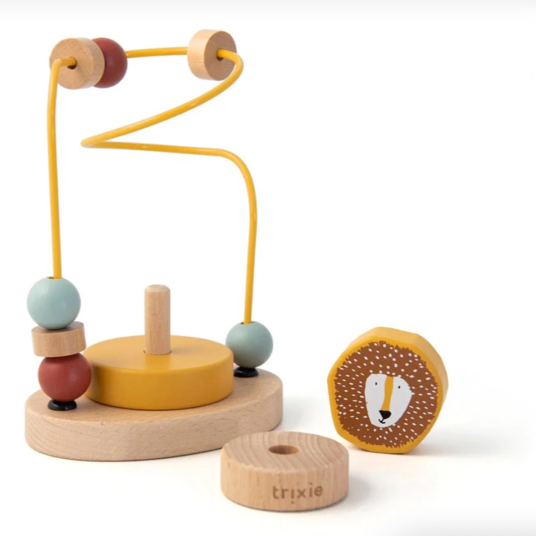Wooden Beads Maze, Mr Lion