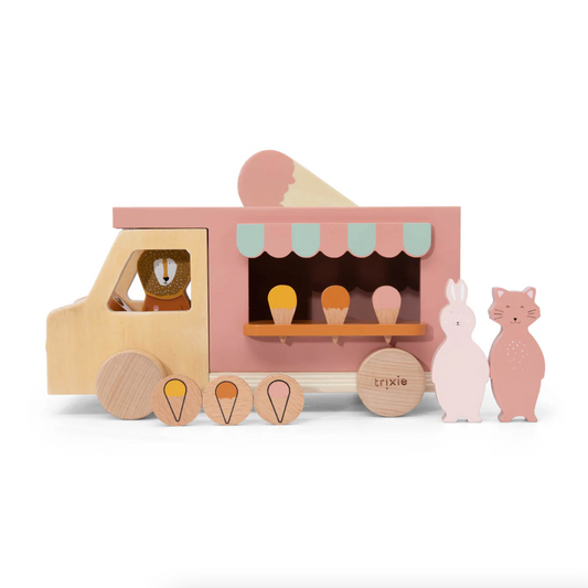 Wooden Ice Cream Truck
