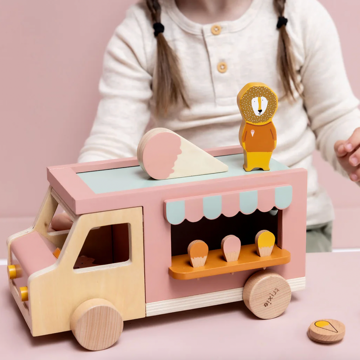 Wooden Ice Cream Truck