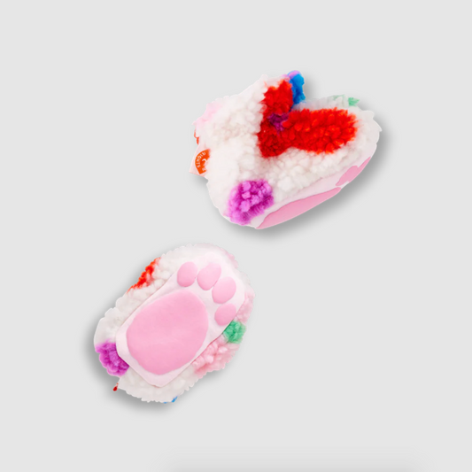 Hej Blomma! Sherpa Baby Booties