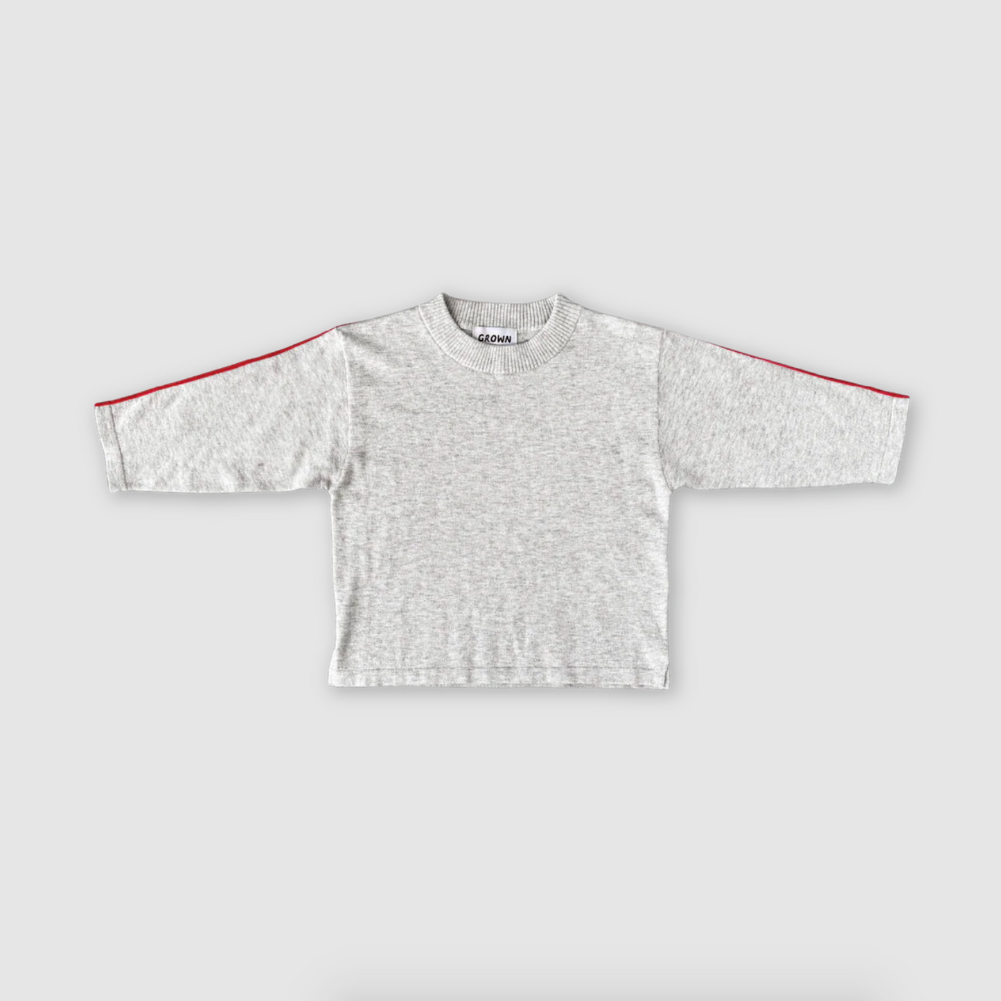 Organic Seam Long Sleeve Knit Tee