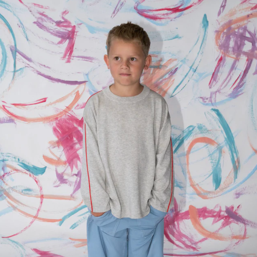 Organic Seam Long Sleeve Knit Tee
