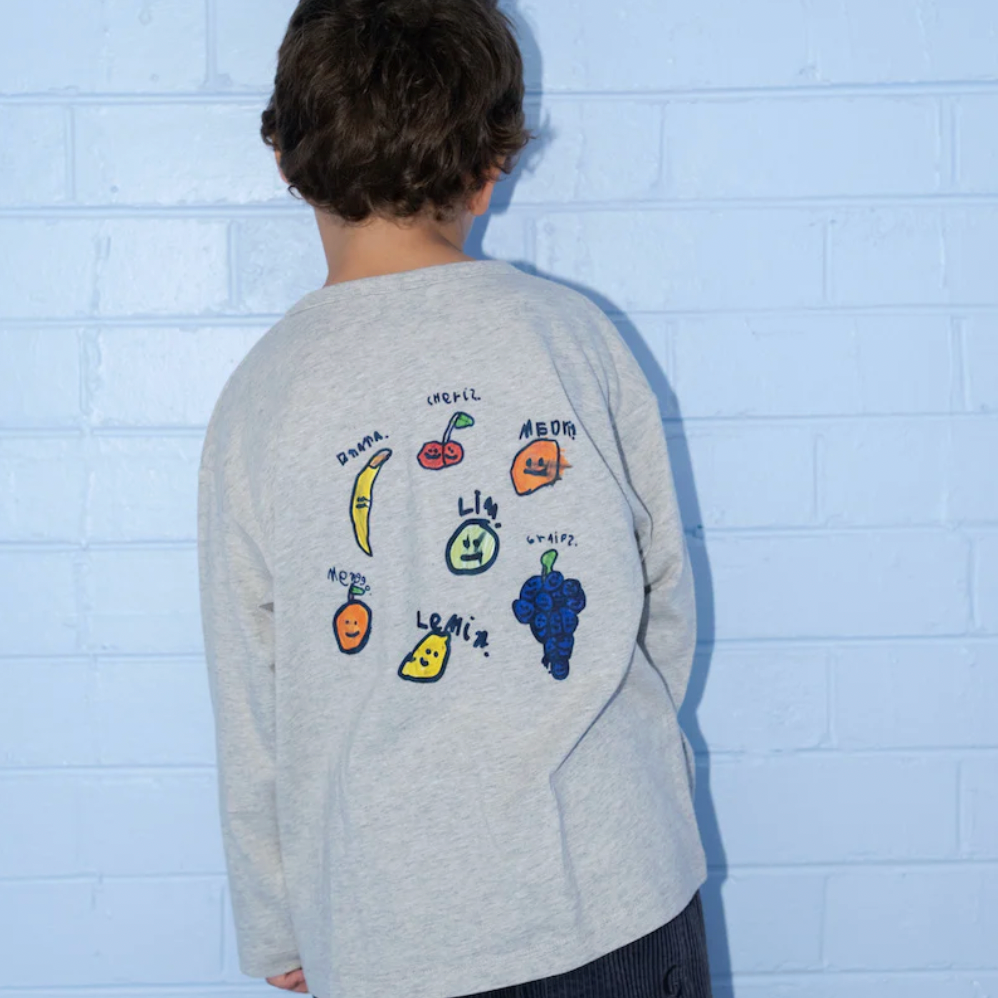 Organic Fruit Salad LS Tee