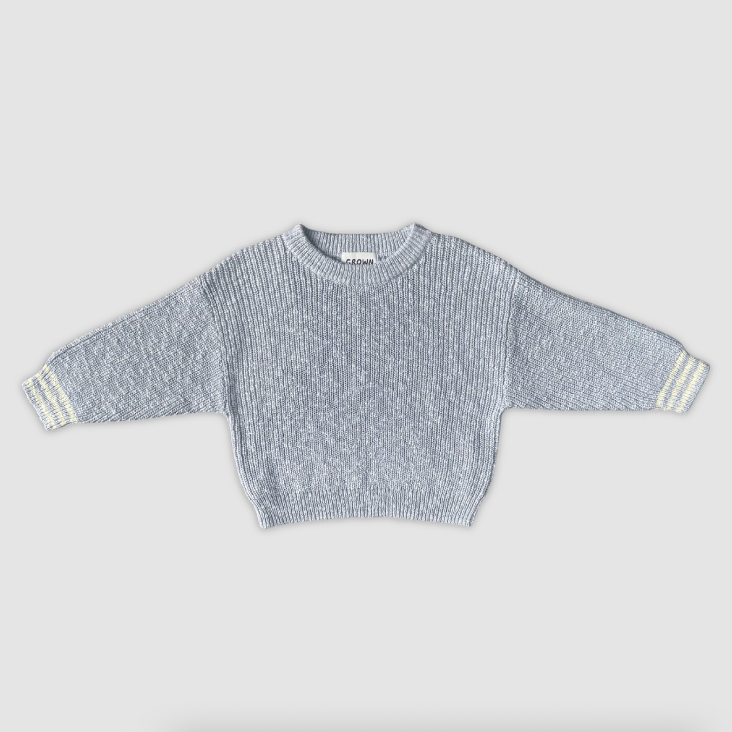 Organic Essential Textured Knit Pull Over