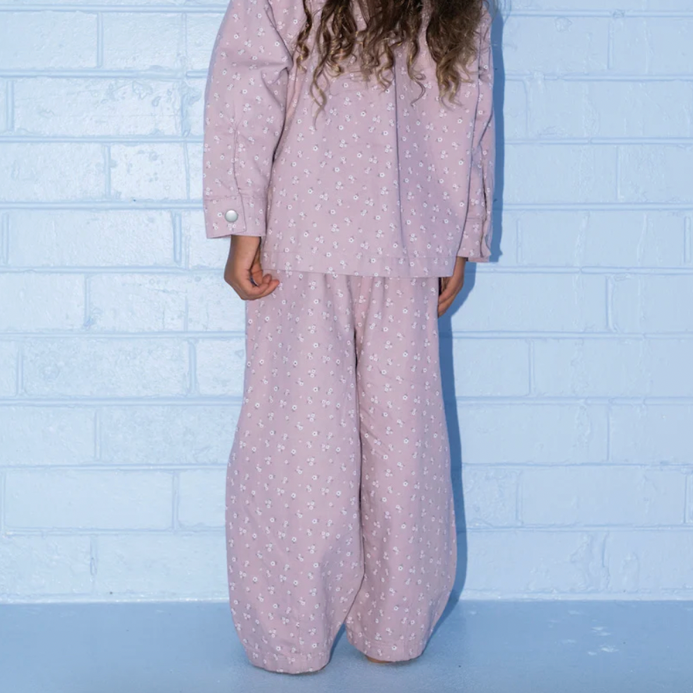 Organic Bloom Denim Pant