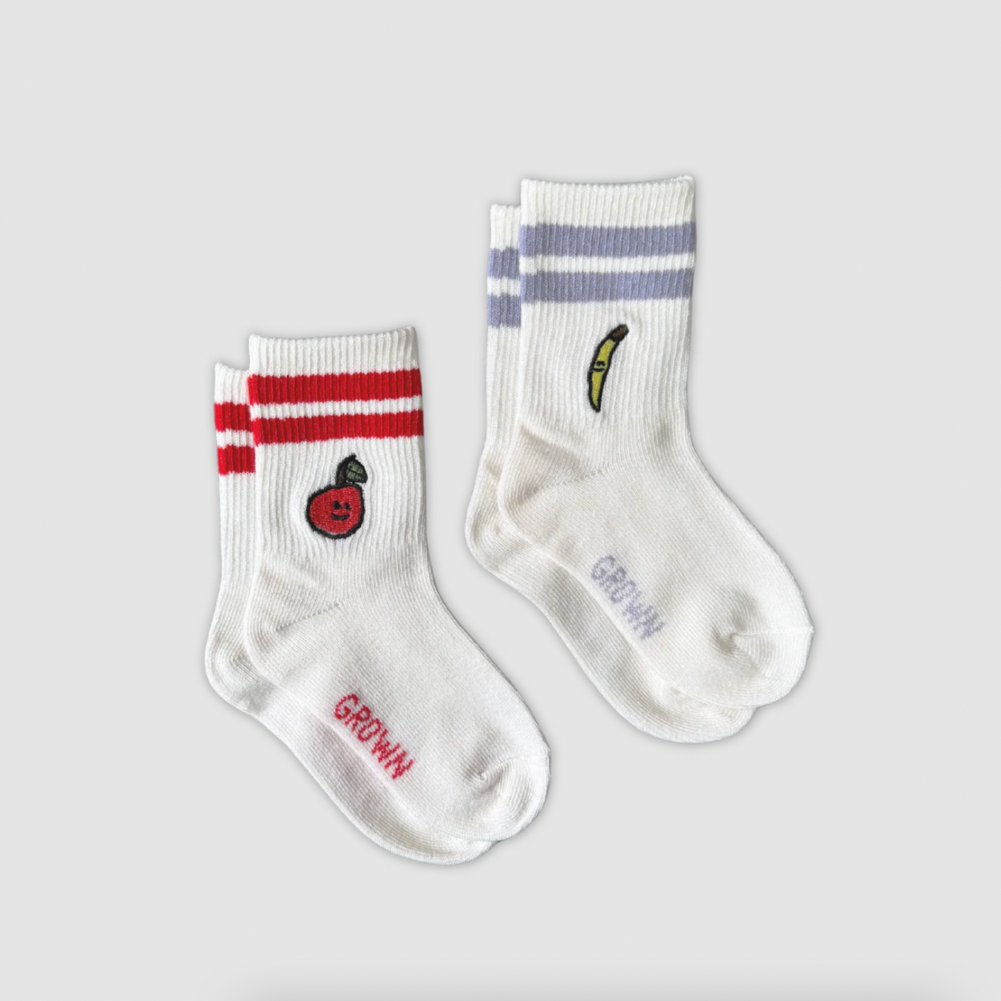 Fruit Salad Cotton Socks 2-Pack