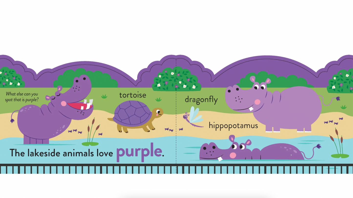 My First Colours, At the Zoo
