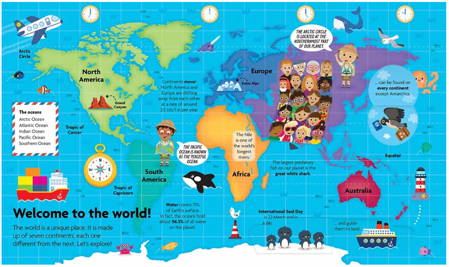 Fun Facts, Picture Atlas