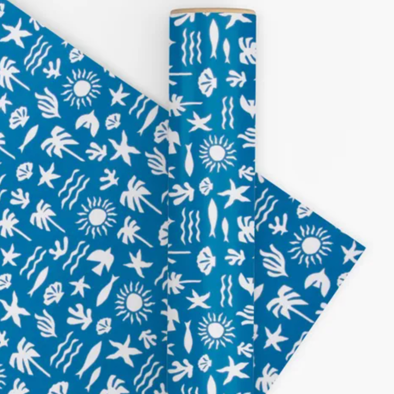 Surf and Sand Wrapping Paper