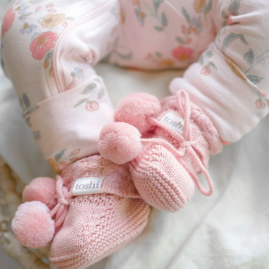 Yummy Booties, Misty Rose