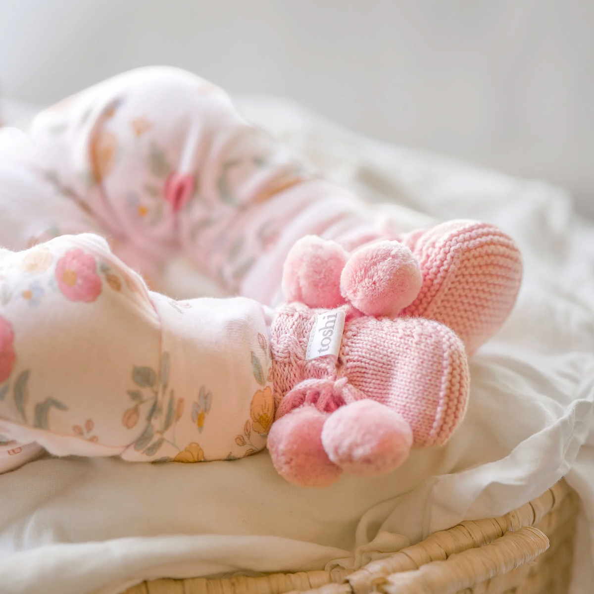 Yummy Booties, Misty Rose